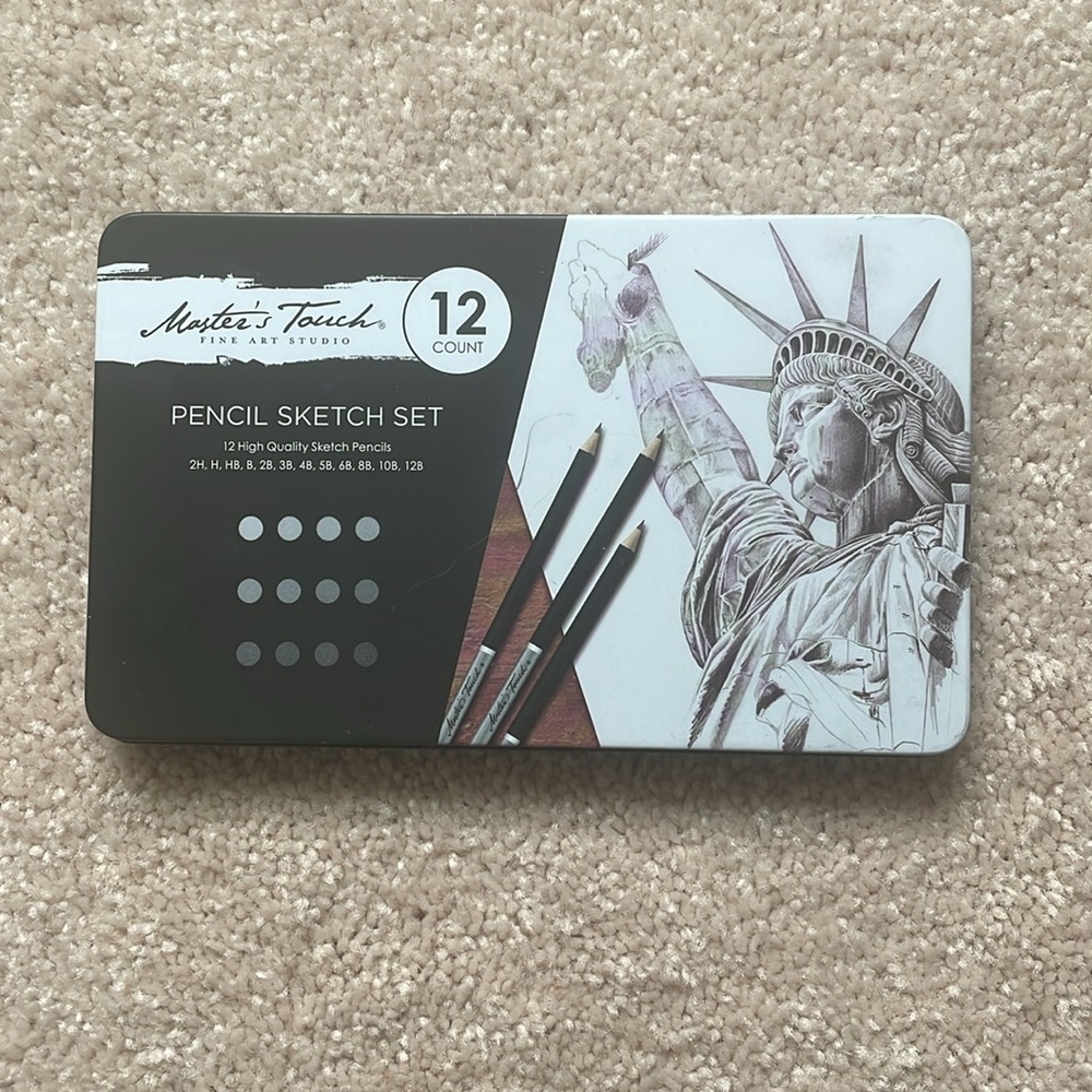 COPY - Master's Touch Sketching Pencils - 12 Piece Set